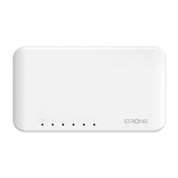 STRONG SW5000PUK 5-Port Gigabit Switch - Fanless Plastic Design STRONG SW5000PUK 5-Port Gigabit Switch - Fanless Plastic Design